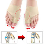 Redresseur d’orteils orthopédique avec balle de massage