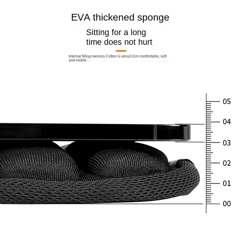Coussin de siège de vélo à décompression