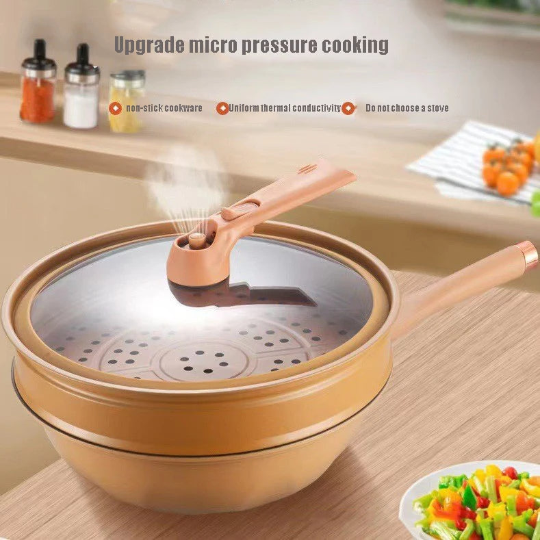 Eco Cuisine - Premium Wok for all heat sources