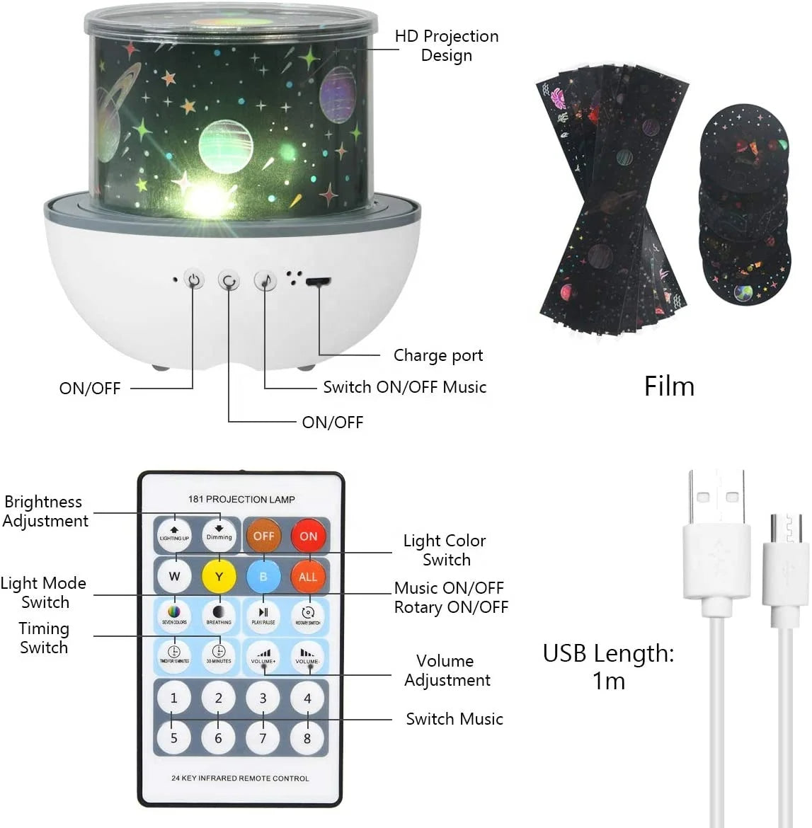 SkyProjector™ | Relax before bed! - Star Projector