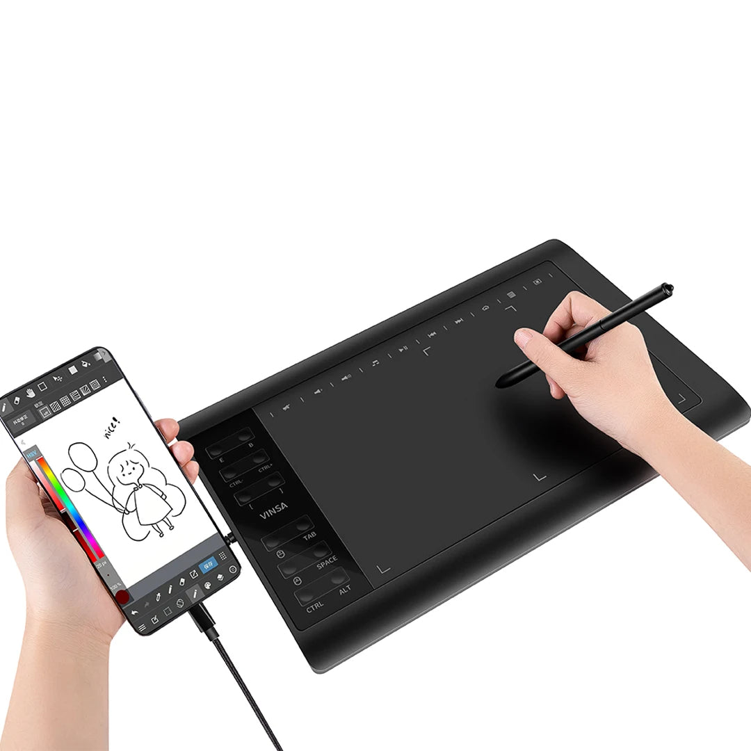 Large Digital Drawing Art Tablet Sketch Pad With Pen