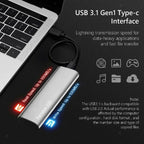 Wixorelia™ SSD Externe Portable Haute Vitesse – Disque à État Solide
