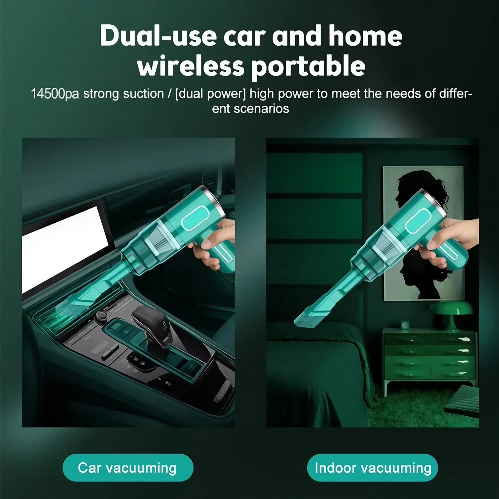 Aspirateur Portable pour Maison et Voiture