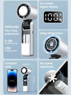 Multifunction Portable Handheld Turbo Fan