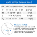 Neck Brace - Comfortable Spine Aligned & Breathable Design Cervical Collar