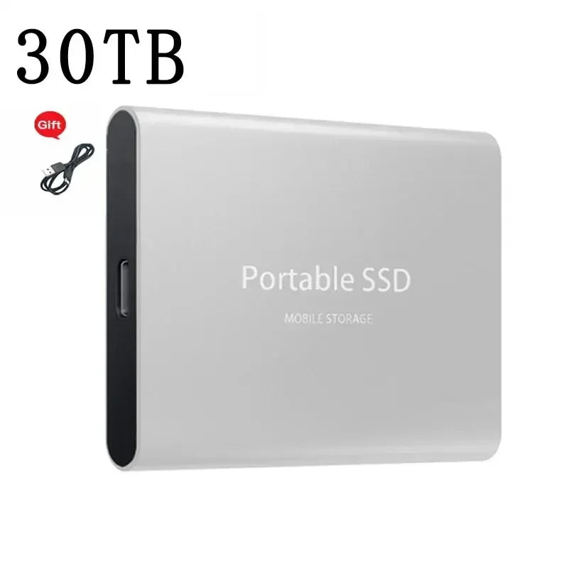 Disque Dur Externe Ultra-Rapide SSD – Disponible en Plusieurs Capacités