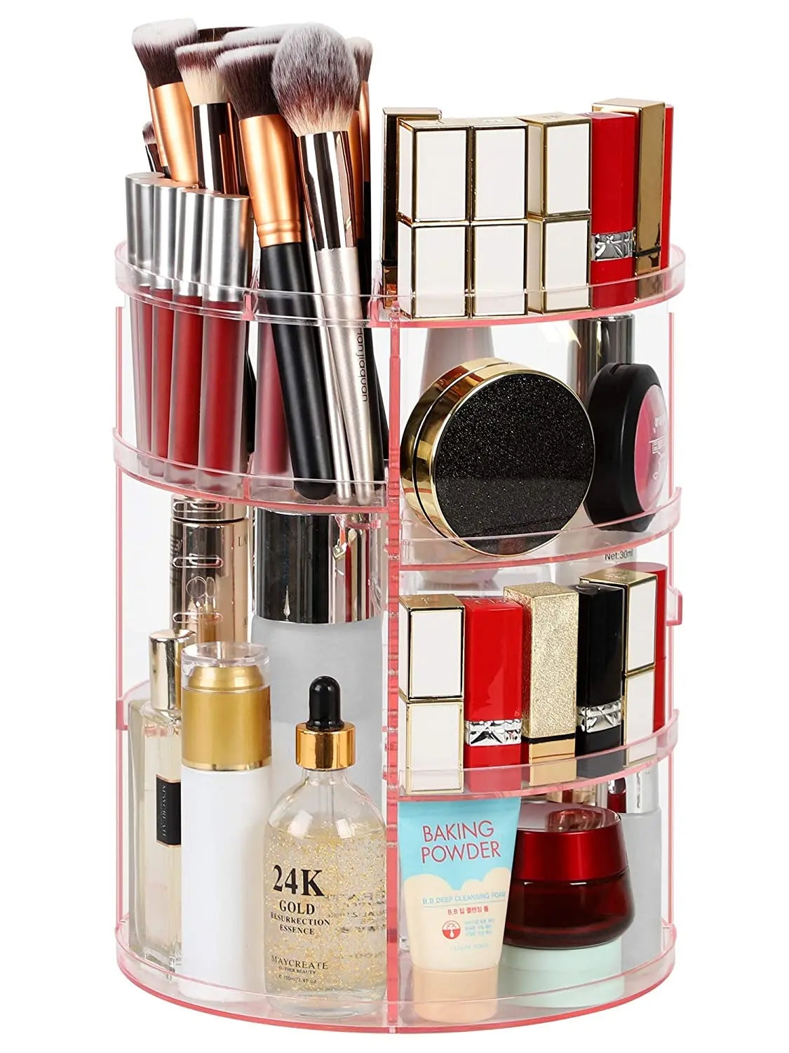 Organisateur de Maquillage Rotatif à 360°
