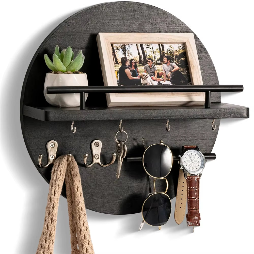 Wooden Wall Organizer