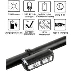 Ultra-Bright LED Bike Light | Adjustable Brightness | Waterproof & Multi-Mode Cycling Light