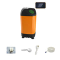 Douche électrique portable pour camping en plein air avec affichage de la température