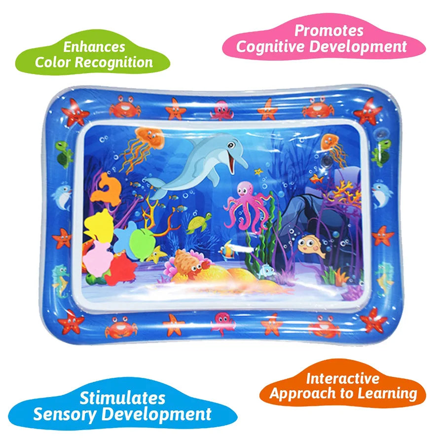 Tummy Time Water Play Mat – Fun and Interactive Baby Play Mat