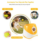 Lanceur de Balles Automatique pour Chien avec 3 Réglages de Distance