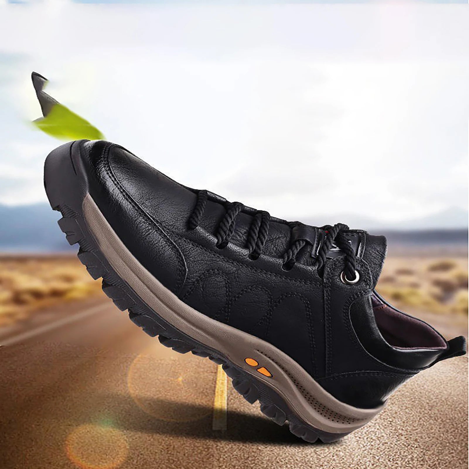 Men’s Casual Hand Stitching Arch Support & Non-slip Breathable Shoes