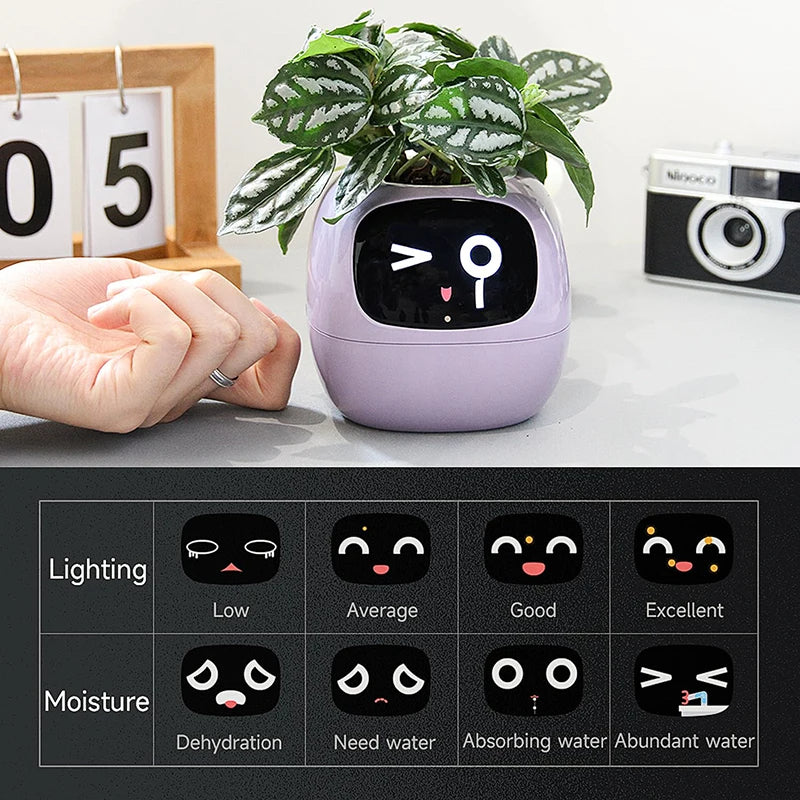 Smart Sensors Planter - 7 Smart Sensors, and Ai Chips Make Raising Plants Easy and Fun for Living Room