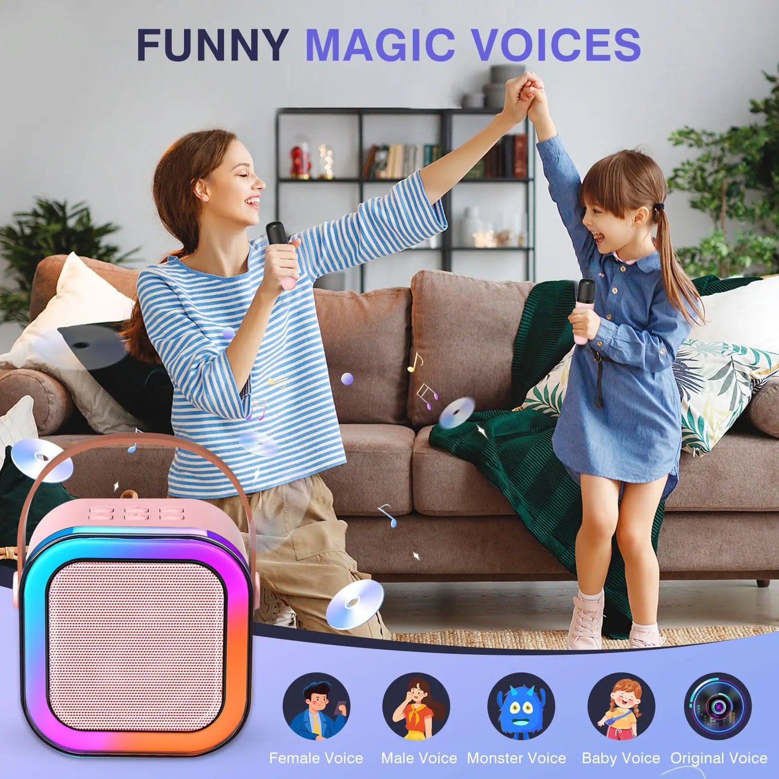 Speaker With Microphone Set