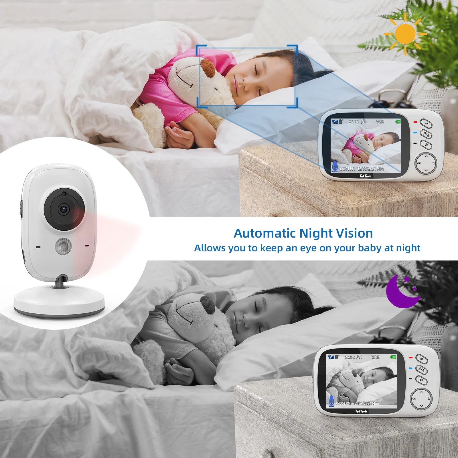 Wireless Color Video Baby Monitor