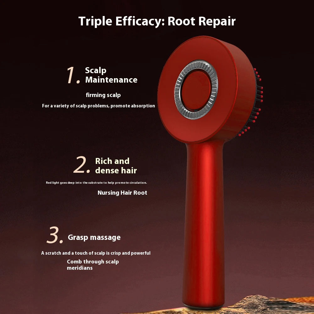 Electric Massage Comb - Red Light Scalp Therapy