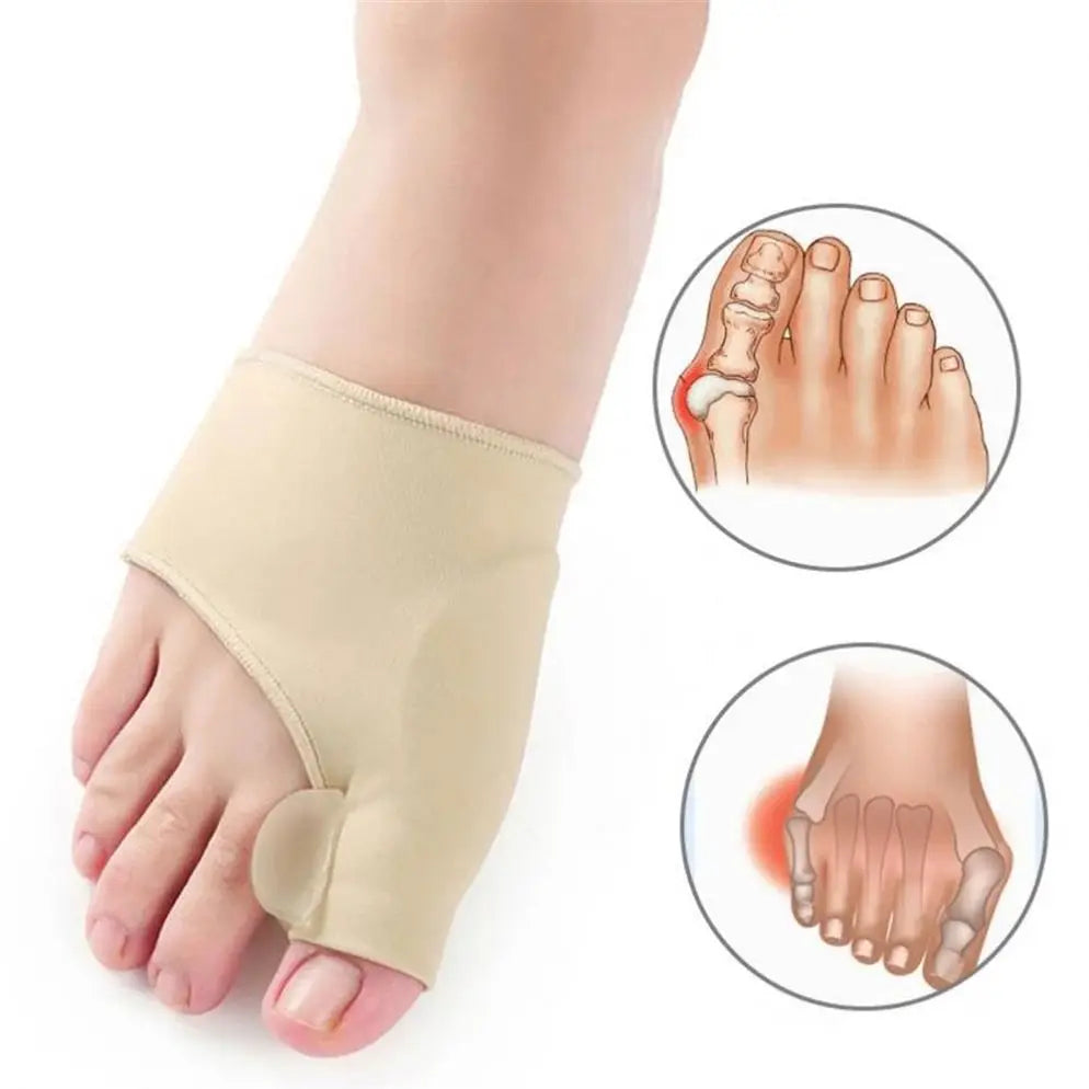Orthopedic Toe Straightener with a Massage Ball