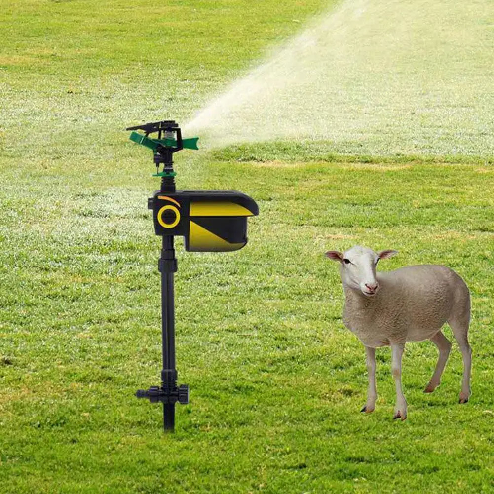 Arroseur de jardin répulsif pour animaux automatique à détection de mouvement – Arroseur extérieur avec capteur pour pelouse et jardin