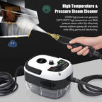 Nettoyeur Vapeur 2500W avec Haute Pression – 6 Niveaux pour Maison et Cuisine