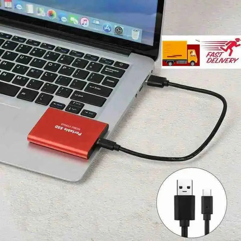 Ultra-Speed External SSD Hard Drive - Available in Multiple Capacities