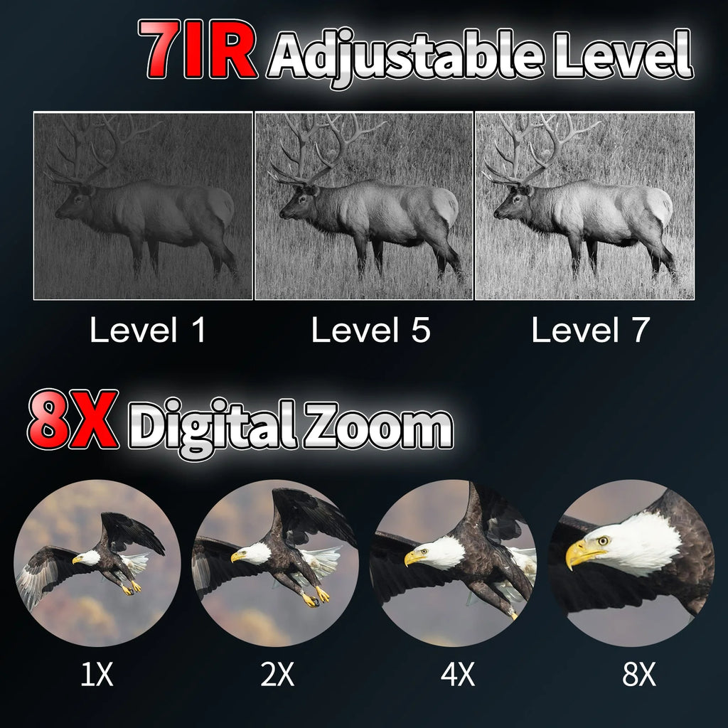 Jumelles 3D à Vision Nocturne Infrarouge