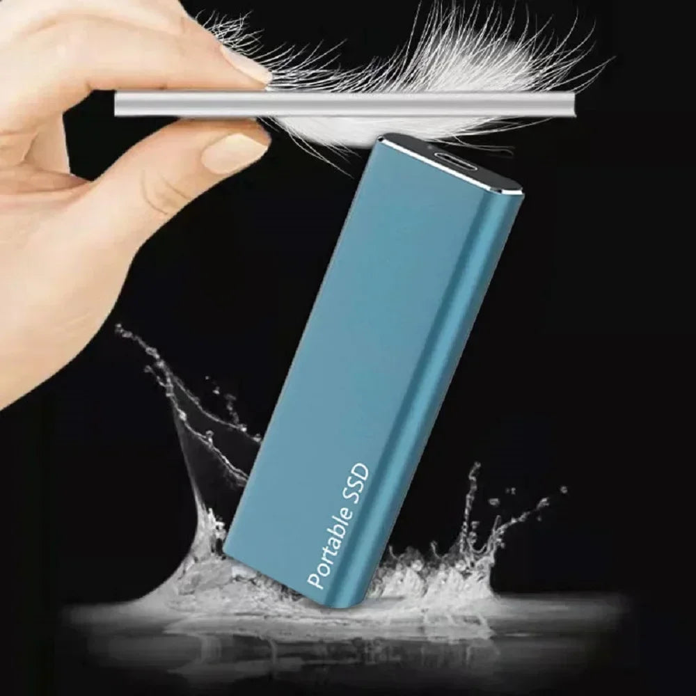 Wixorelia™ SSD Externe Portable Haute Vitesse – Disque à État Solide