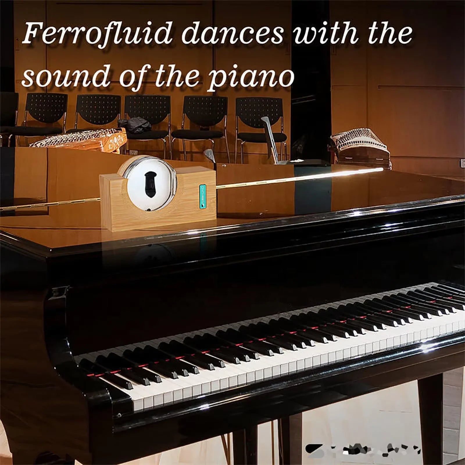 Visualiseur Sonore à Ferrofluide