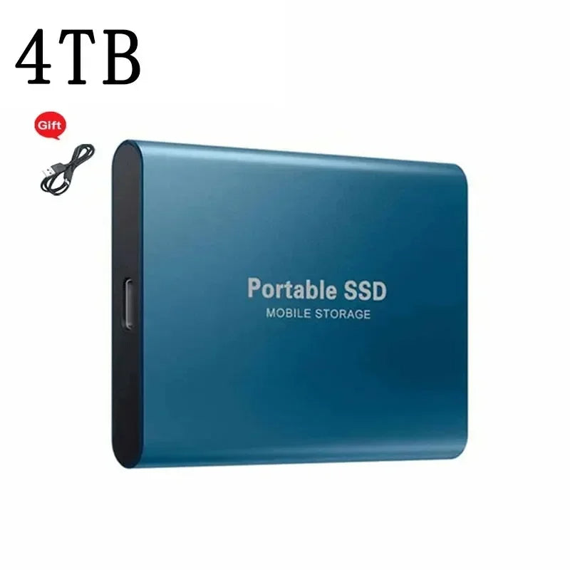 Disque Dur Externe Ultra-Rapide SSD – Disponible en Plusieurs Capacités