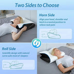 Oreiller orthopédique pour le cou
