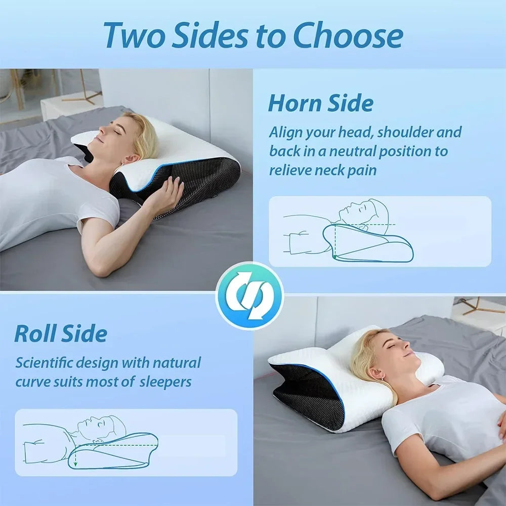 Oreiller orthopédique pour le cou