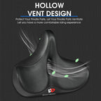 PainFreePedal - Wide Bicycle Saddle for Maximum Comfort