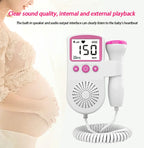 Moniteur de fréquence cardiaque fœtale Doppler pour grossesse