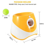 Lanceur de Balles Automatique pour Chien avec 3 Réglages de Distance