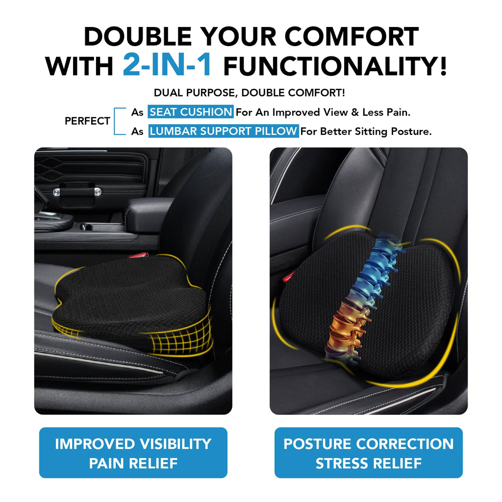 Coussin Rehausseur de Siège Auto pour Adulte