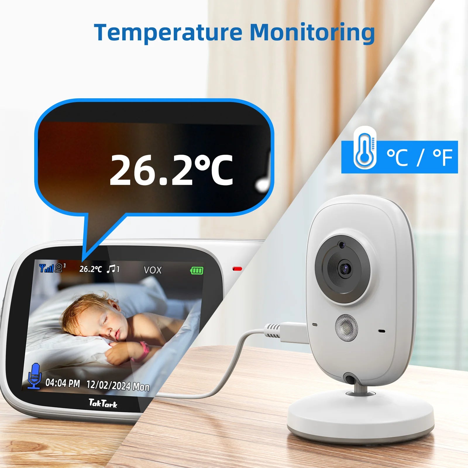 Wireless Color Video Baby Monitor