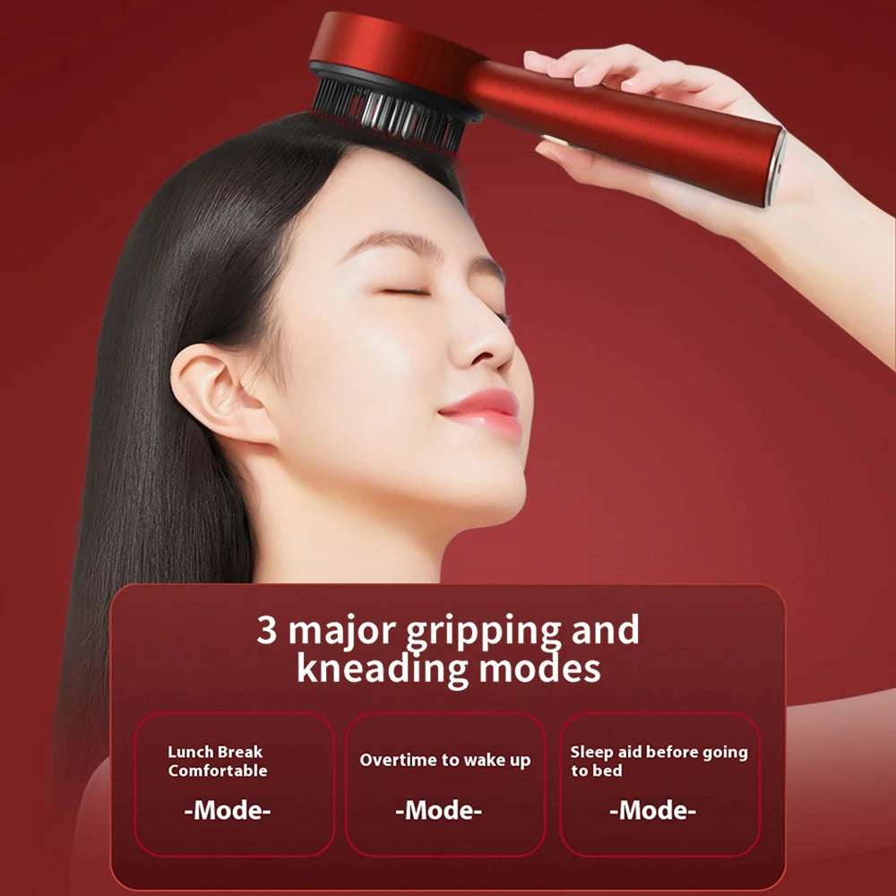 Electric Massage Comb - Red Light Scalp Therapy