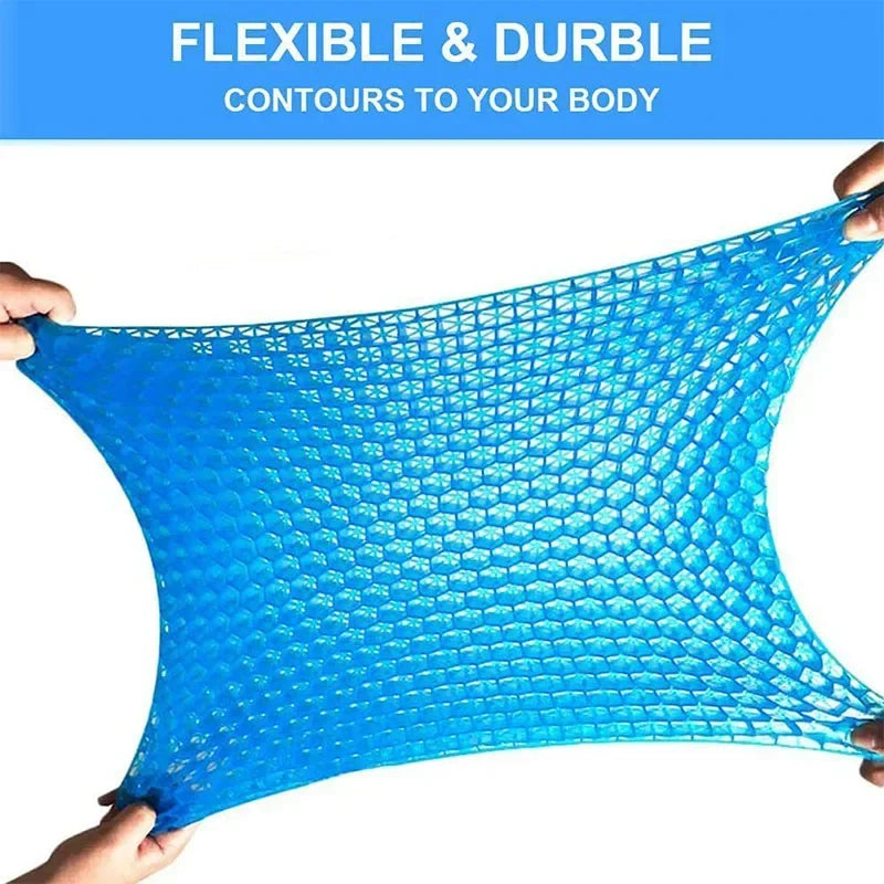 Orthopedic Gel Seat Cushion for Tailbone and Lower Back Pain Relief