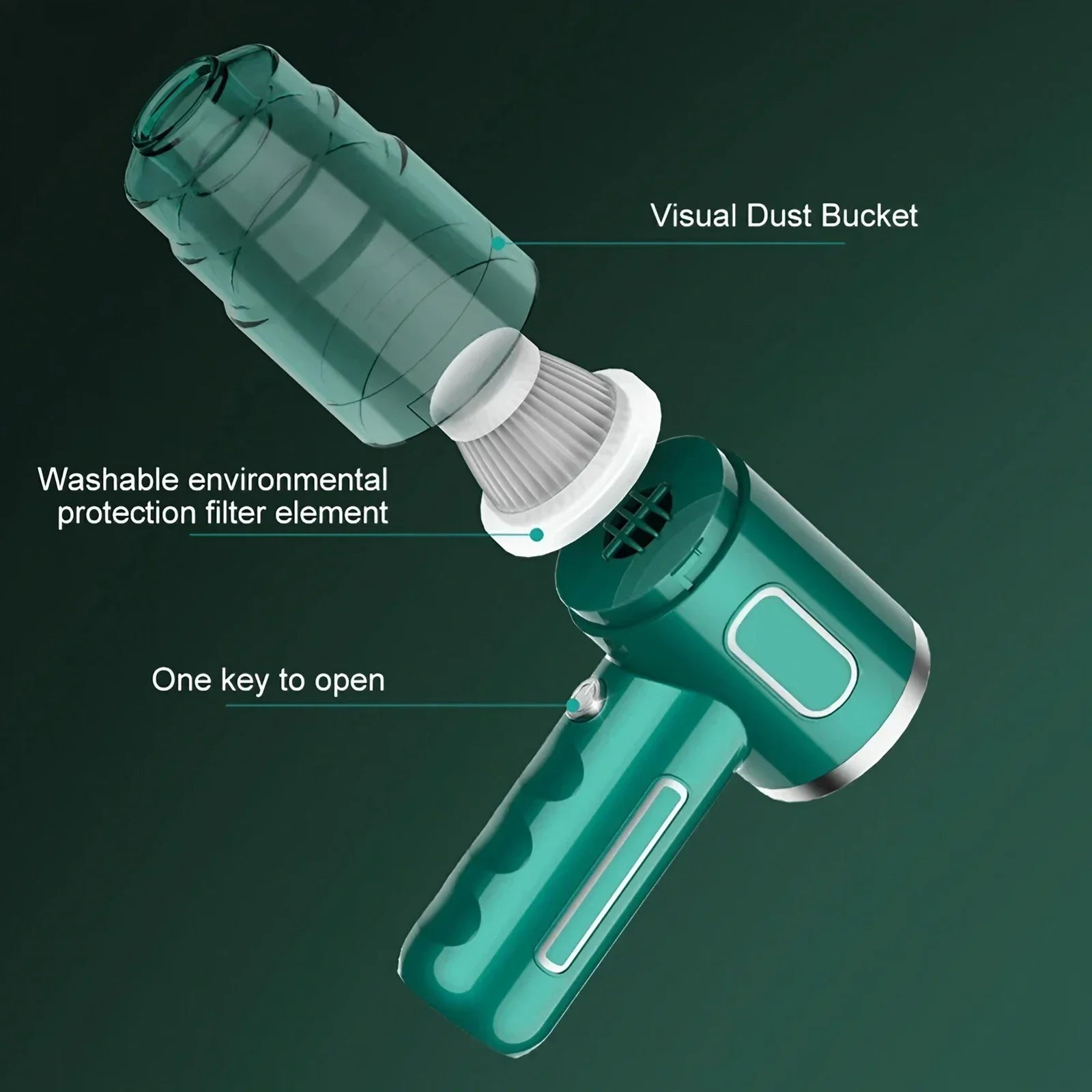 Aspirateur Portable pour Maison et Voiture