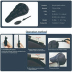 Coussin de siège de vélo à décompression