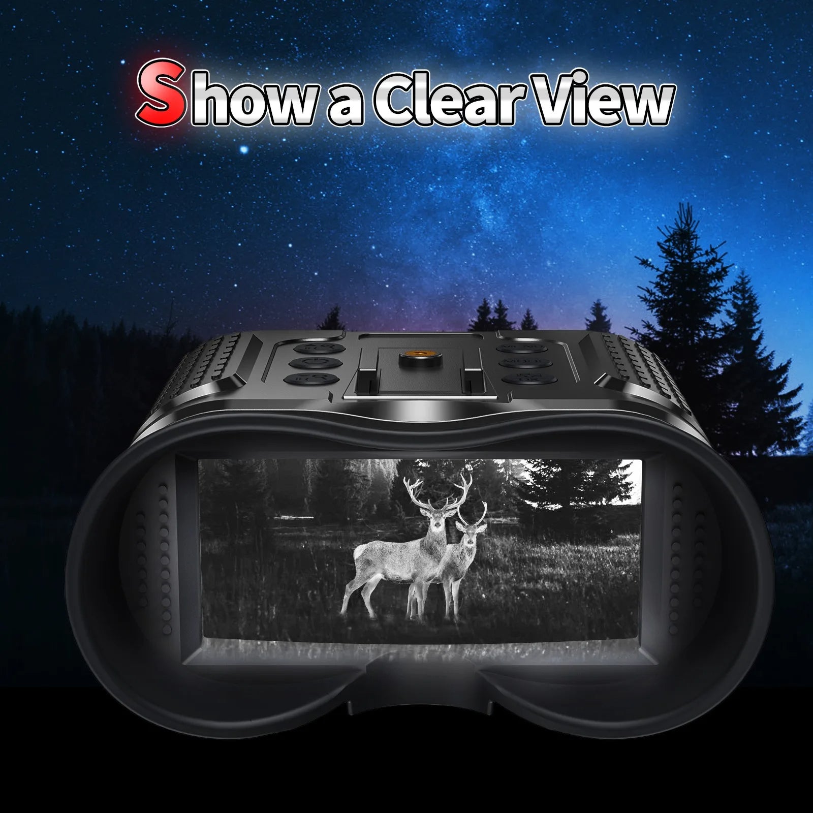 3D Night Vision IR Binoculars