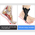 Orthèse du pied tombant AFO, soutien orthèse cheville-pied