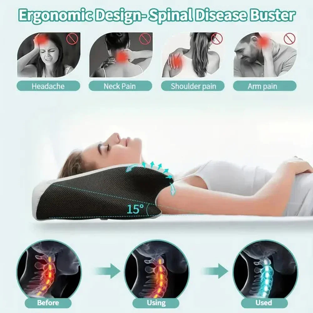 Oreiller orthopédique pour le cou