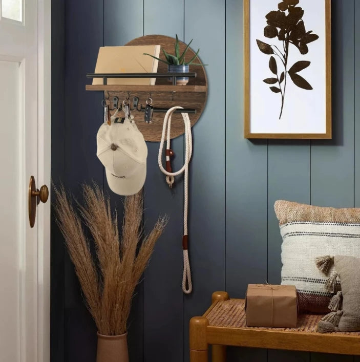 Wooden Wall Organizer