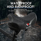 PainFreePedal - Wide Bicycle Saddle for Maximum Comfort