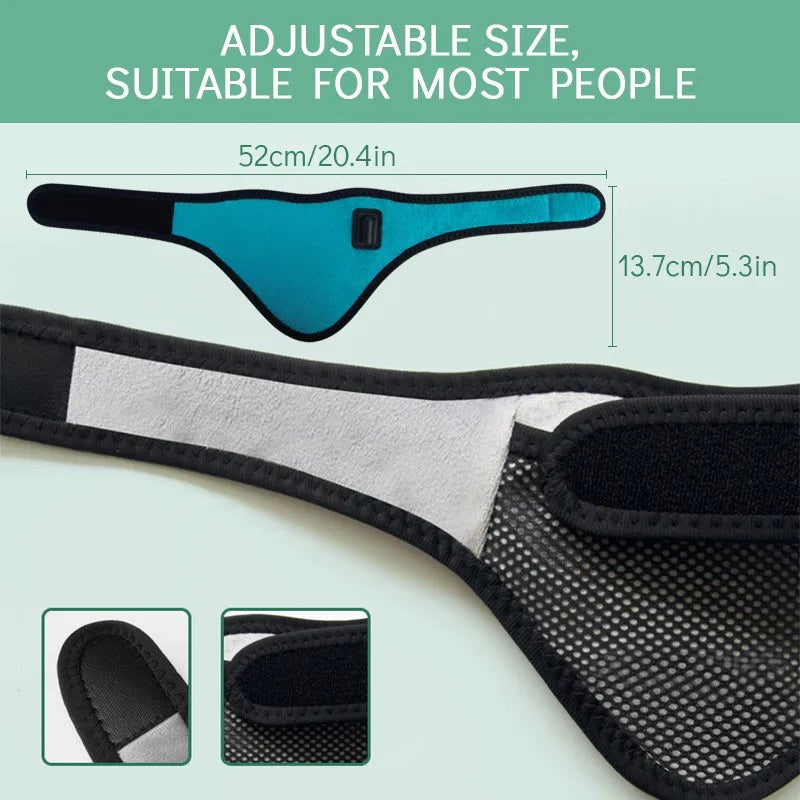 Collier Cervical Électrique Chauffant pour Soulagement de la Douleur
