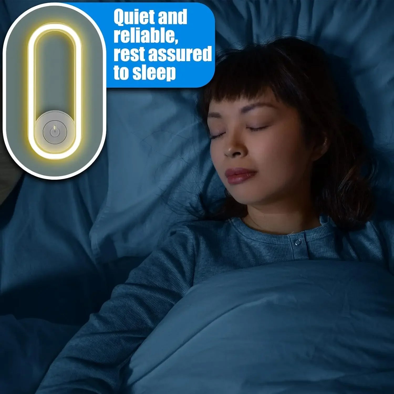 Ultrasonic LED Mosquito Repellent Night Light