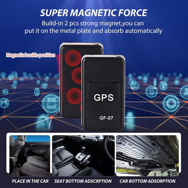 Mini traceur GPS magnétique mondial
