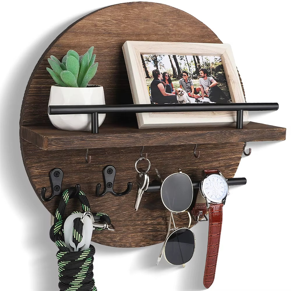 Wooden Wall Organizer