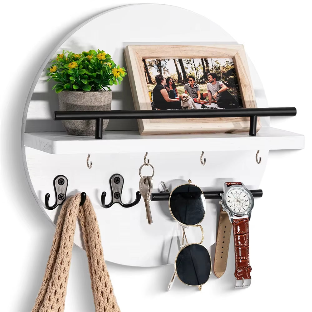 Wooden Wall Organizer